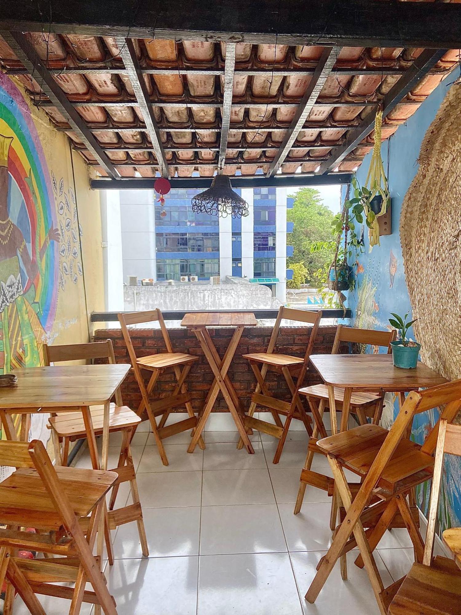 Casamarelo Hostel Salvador Luaran gambar